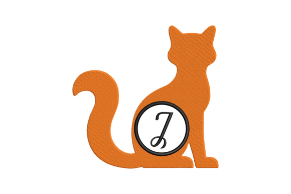 Cat Letter J Embroidery Review