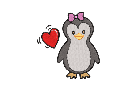 Cute Penguin with Heart Review for Etsy and Handmade Products