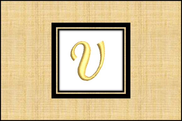 Gold Letter V Review: A Refined Choice for Monogram Projects