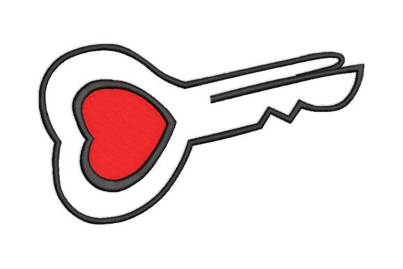 Heart Key Embroidery Design Review for Craft Fair Success