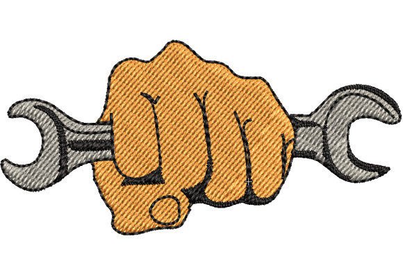 Mechanic s Fist Clenched a Wrench Review