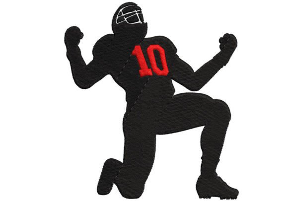 Rugby Player Winning Embroidery Design Review