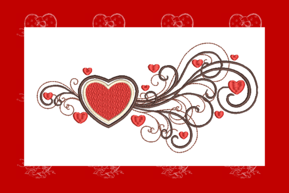 Valentine Heart Swirls Review
